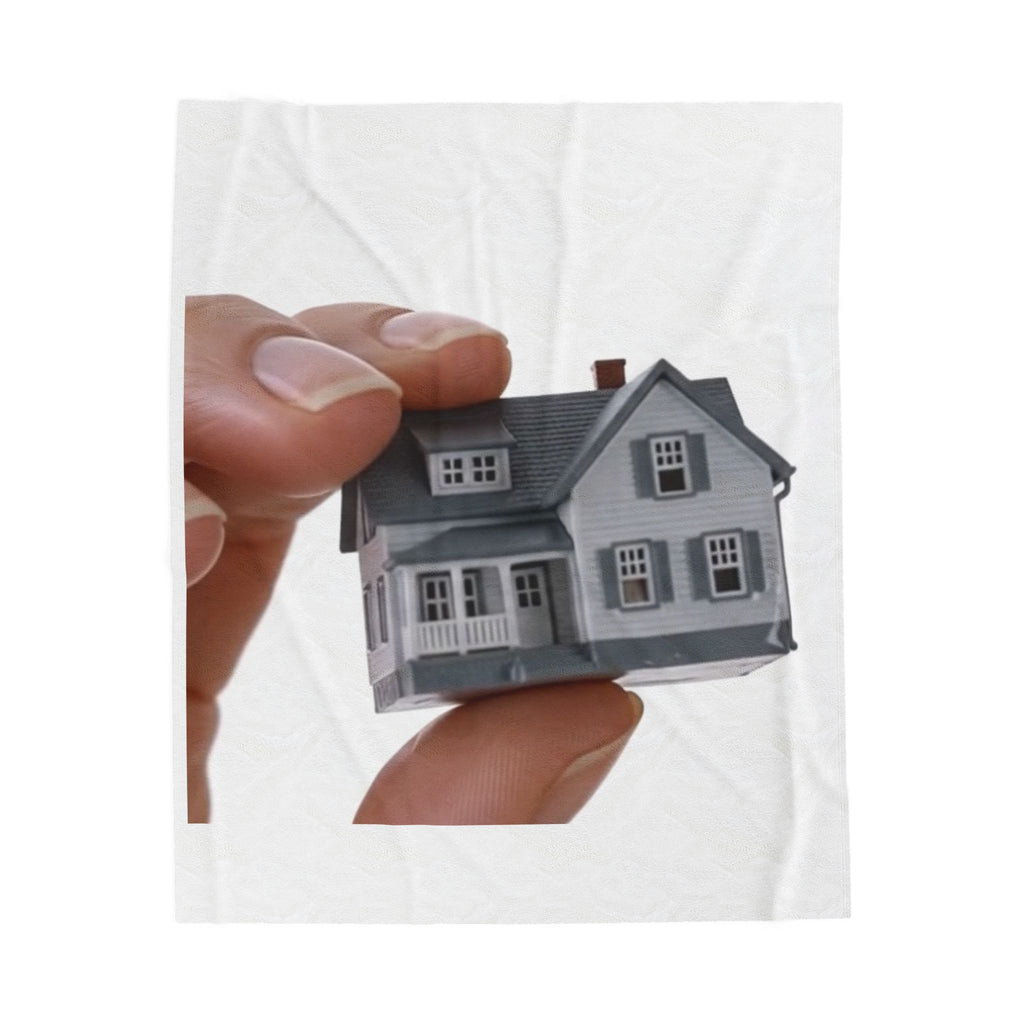 Velveteen Mouth House Plush Blanket