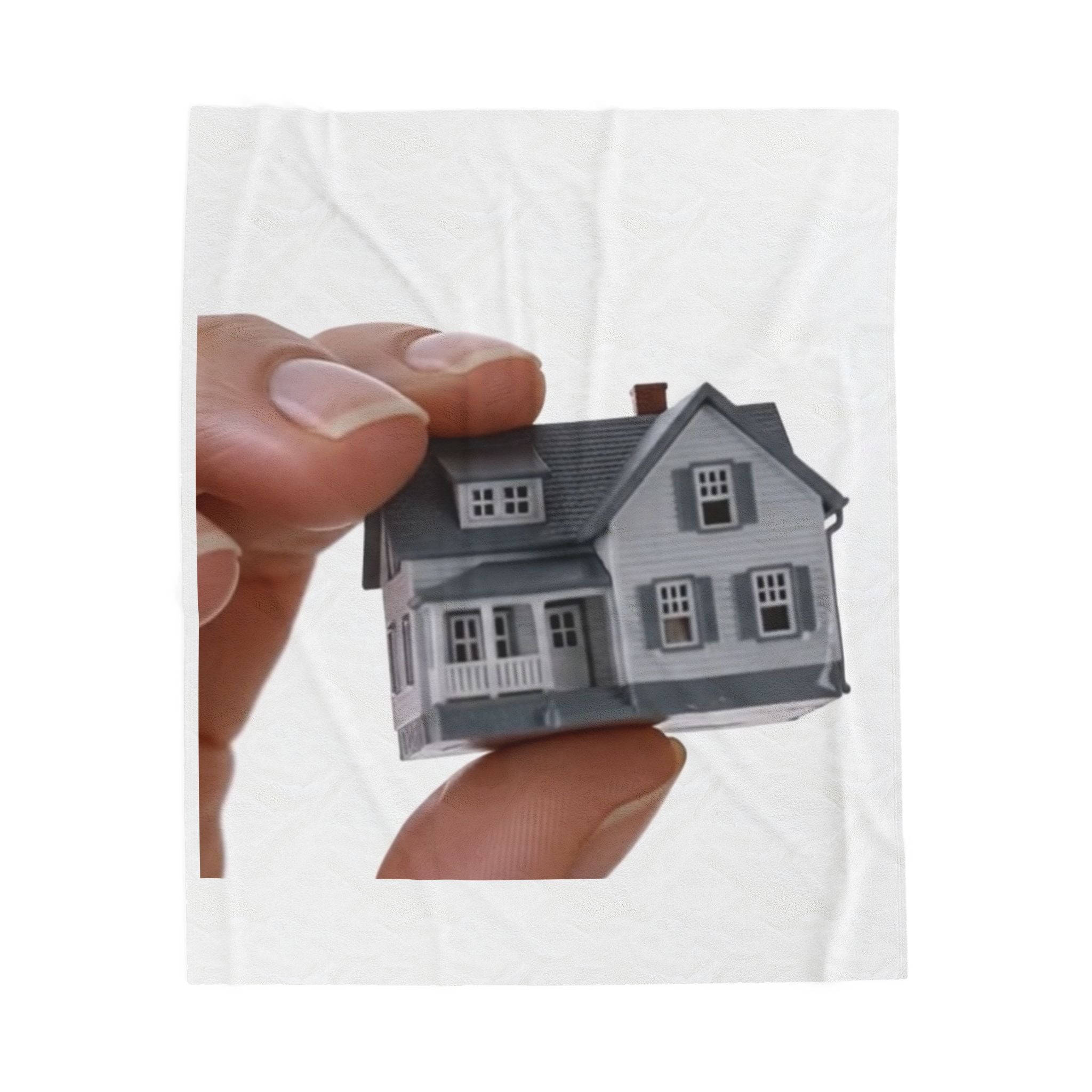 Velveteen Mouth House Plush Blanket
